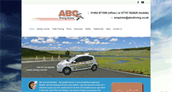 Desktop Screenshot of abcdriving.co.uk